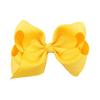 Lovely Baby Toddler Girl Little Princess Big Bow Grosgrain Ribbon Hair Clip Gift