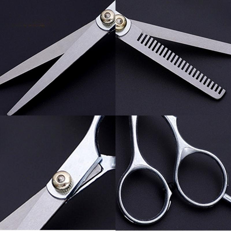 5.5-inch Hair Scissors Stainless Steel Hair Scissors Flat Tooth Scissors Tooth Scissors Thinning Scissors Hair Scissors