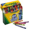 Crayons Crayola de 64 Cores com Apontador, Removíveis com Água, Produto Autêntico, 523287