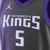 Jordan Sacramento Kings 2023/24 Statement Edition Logo Print Gradient Breathable Vest Men Tops Purple DX8656-504