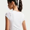 Nike T Shirts Women's White Crew Neck