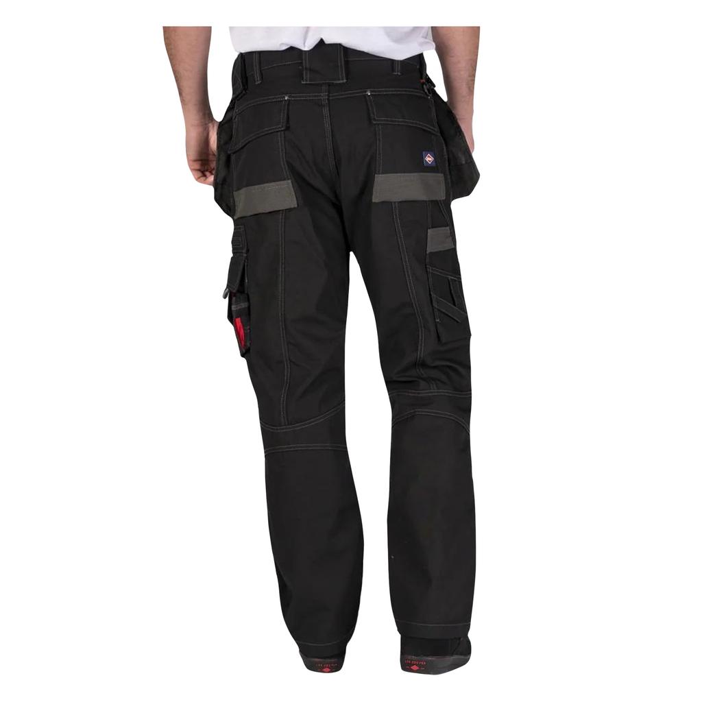 Lee Cooper Mens Reflective Trim Cargo Trousers