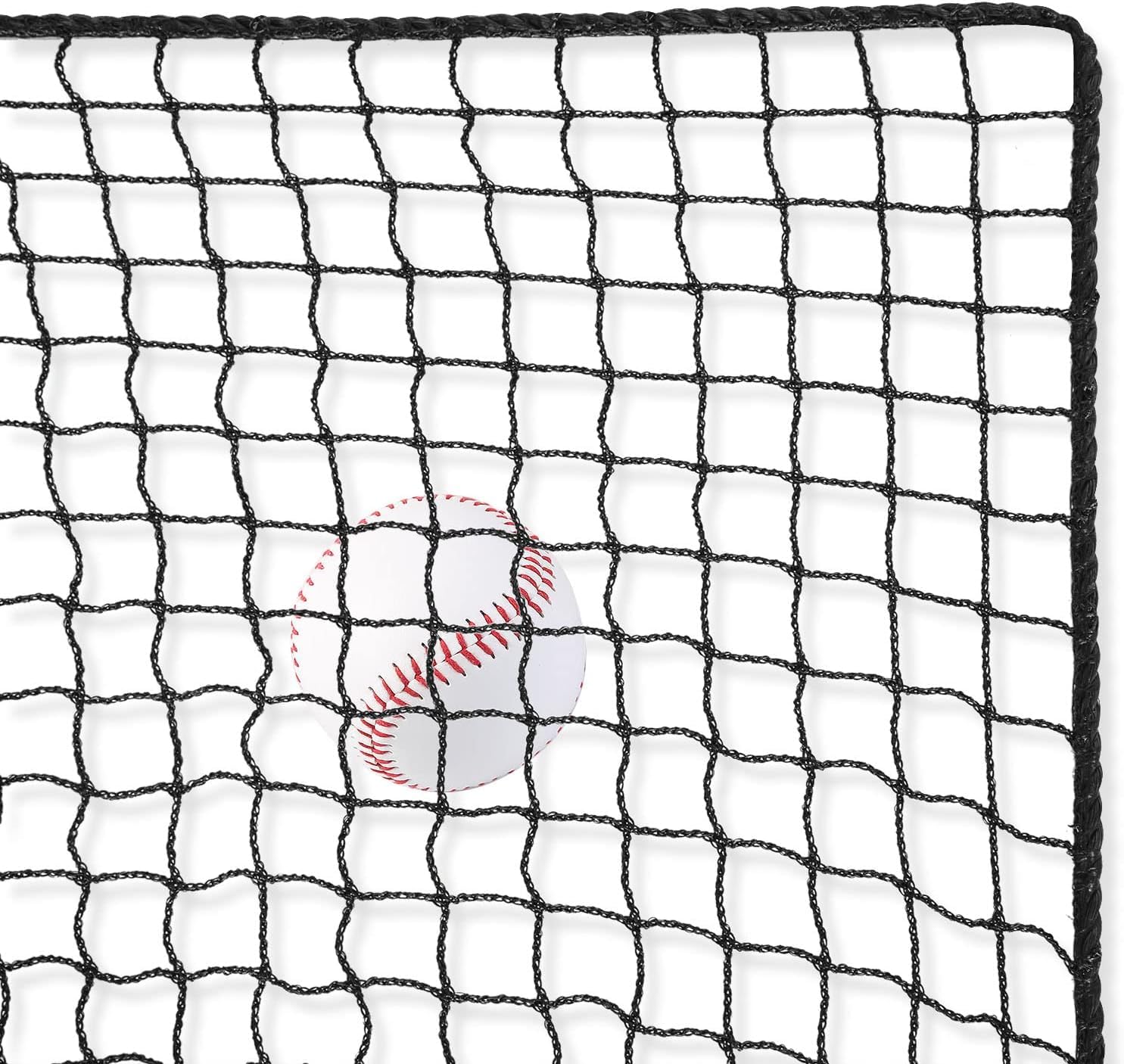 

AKOZLIN Baseball Net for Hardball and Softball, 3m x 1m to 3m x 10m, Baseball Practice Net, Pitching Practice Net, Includes 30 Cable Ties, Easy Assemb