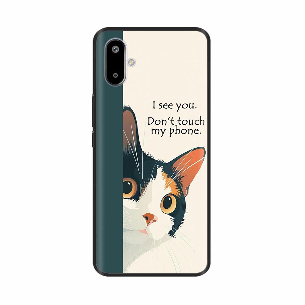 For Samsung Galaxy M06 5G Case SM-M066B Cute Cartoon Painted Soft Silicone TPU Cover For Galaxy F06 Phone Cases Shockproof Shell