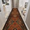 Retro Persian Carpet Runner Rug for Living Room Hallway Stairs Home Decor Kitchen Mat Corridor Aisle