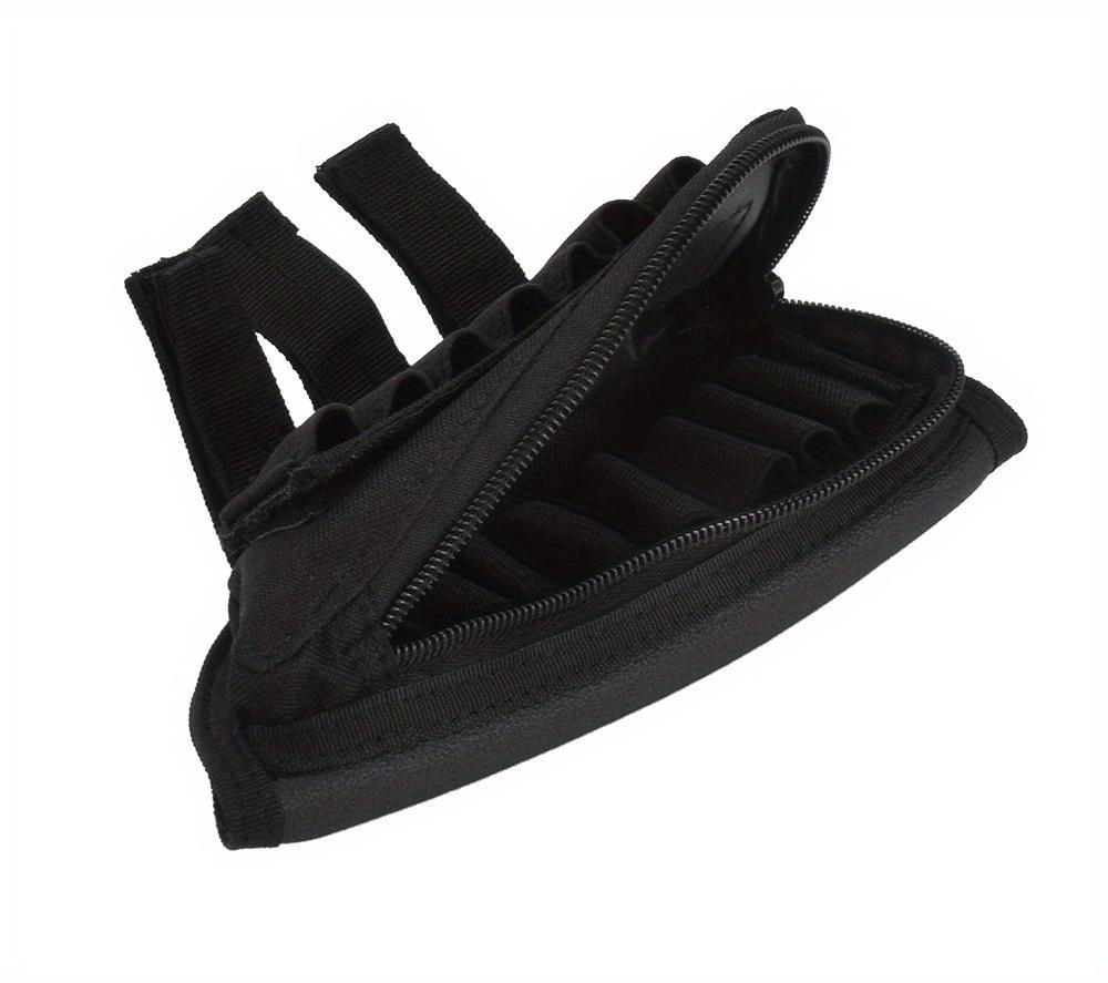 1PC Tactical Muti-functional Hunting Zipper Rifle Buttstock Pack Bag Cheek Pad Rest Shell Mag Ammo Pouch Pocket Magazine Bandolier