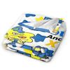 Flannel Blankets Cartoon Customized Throw Blanket for  Sofa Bedding Lounge 125*100cm Quilt