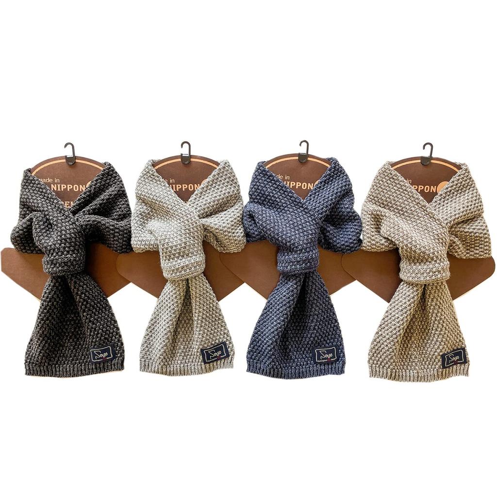 TERAICHI Kompaktní Ichimatsu Tuck Vyrobeno na krk Krátký Kompaktní Vkládací Kompaktní Muff™ Vzor, Japonsko, Šála, Hřejivý šátek, Šála, Šála, Šála, Sengo,