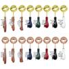 Double-Headed Wax Seal Spoon with Gold & Rose Gold Handles – Wax Melting Accessory for Sealing Stamp.