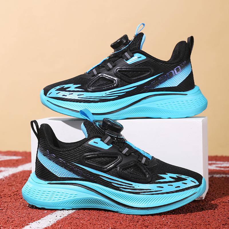 Kids Double Mesh Sport Shoes Sizes 28-40 Breathable Casual Sneakers
