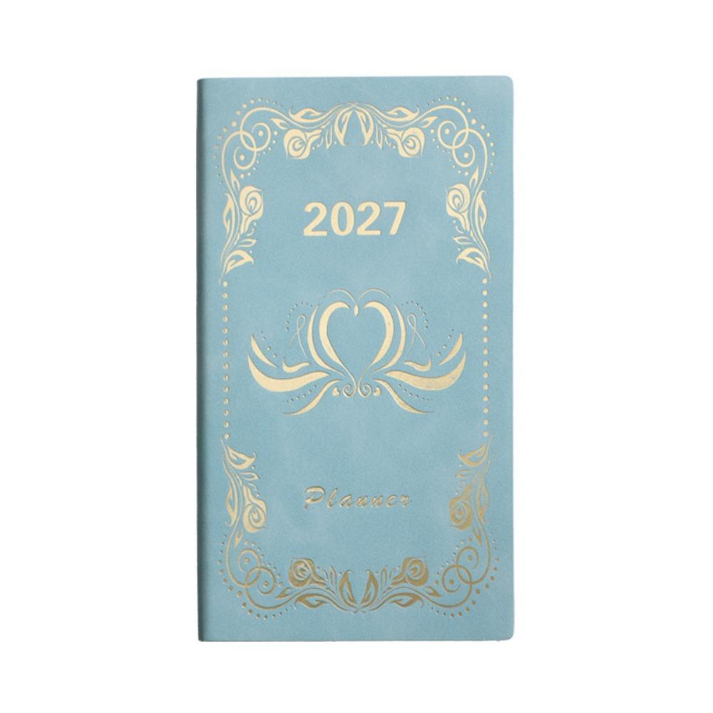 Wear-resistant 2027 Schedule Planner Notepad A6 Office Work Planner Diary Writing Pads  Business
