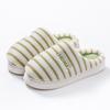 Cotton Slippers Home Autumn and Winter Indoor Platform Shoes Warm Plush Slippers Couple Cotton Shoes Non-slip Cotton Mop
