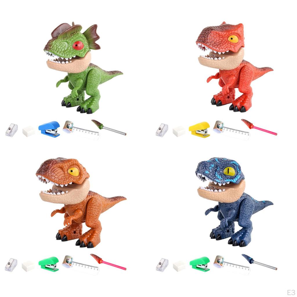 DIY Disassembly Dinosaur Toys Stationery Stapler Pencil Gift Toy for