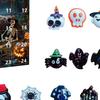 Halloween Advent Calendar 2025 24 Days Countdown Calendar with 24 Pcs Mini Dolls Collectible Figures for Boys Girls Teens Adults