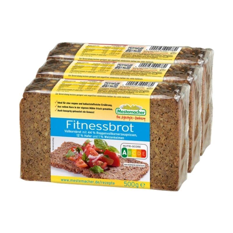 

Хліб Mestemacher Fitness 500 г x 3 упаковки
