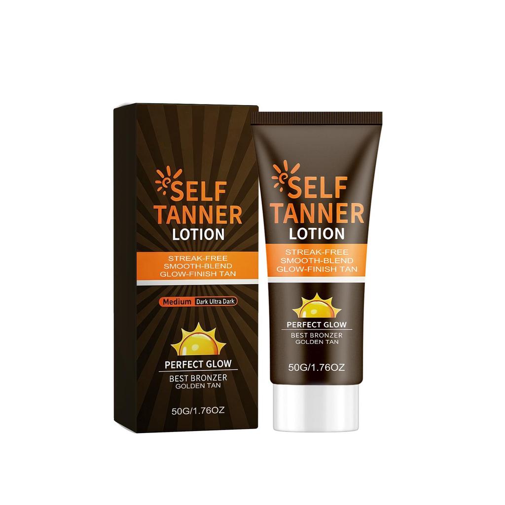 Even & Brightening Bronze Lotion for a Natural Summer Glow - Lightweight, Easy to Apply, & Smooth Texture