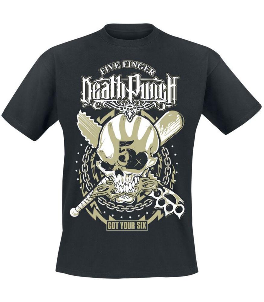 

Got Your Six Bootleg T-Shirt black by Five Finger Death Punch 100% Cotton M