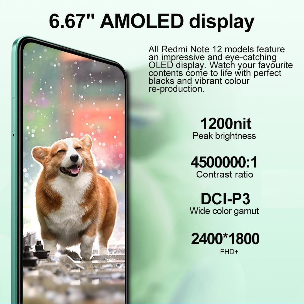 Xiaomi Смартфон Redmi Note 12 5G Snapdragon 7+ Gen 2 120 Гц OLED 5000 ...