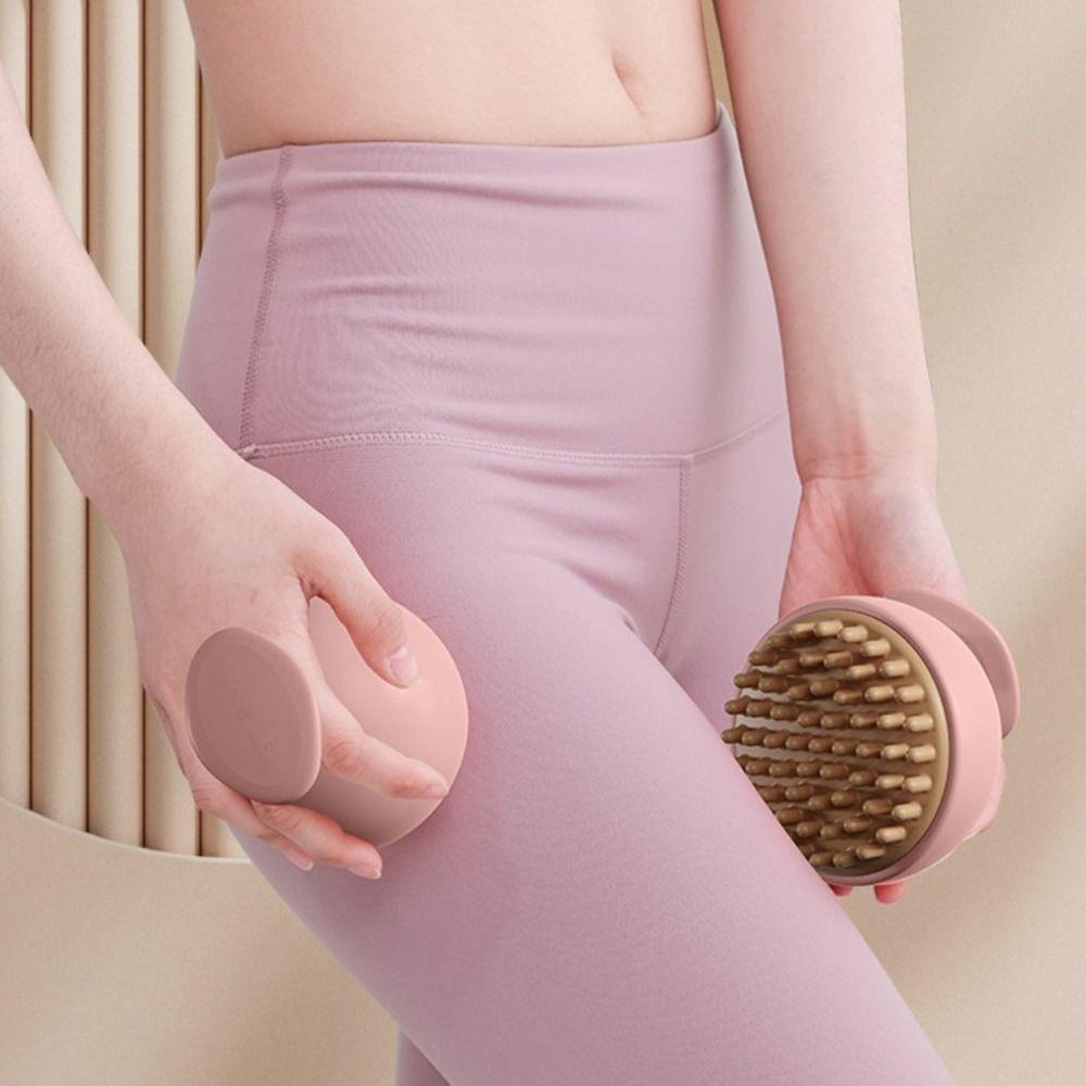 Anti Cellulite Body Meridian Brush Scraping Tool Abdomen Massage Brush   for Waist Leg Body