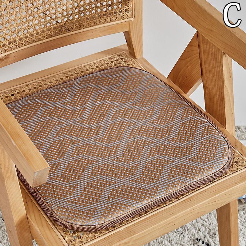 1PC Breathable Summer Cool Pad Seat Protector Bamboo Seat Chair Cover Office Home Decor