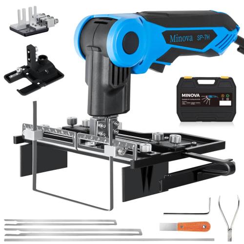 Minova Rotatable Thermal Foam Cutter, Foam Plastic Cutter Kit, Air-Cooled 200W AC Thermal Cutter, Foam Cutter Kit