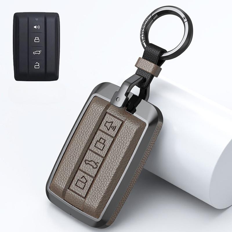 Applicable To TANK 300 Key Case 2021 TANK 300 500 500 Car Leather Key Case High-end Shell Special