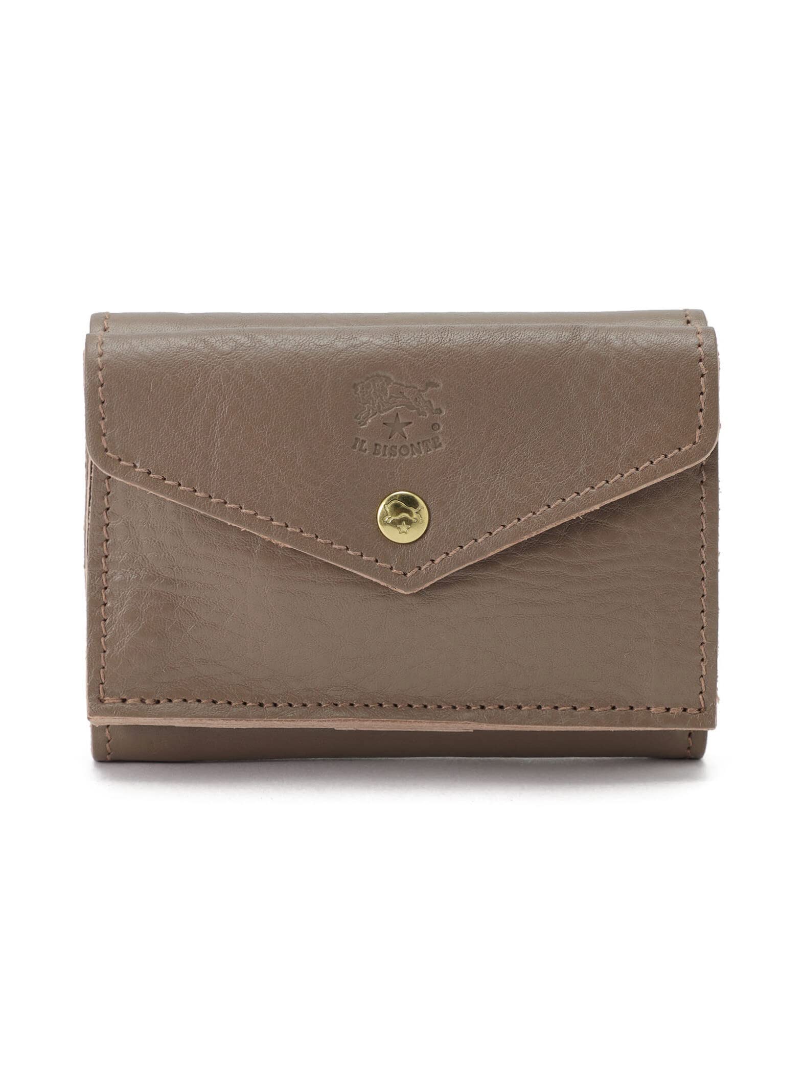 

Il Bisonte Trifold Wallet 54154222309641 F Gray