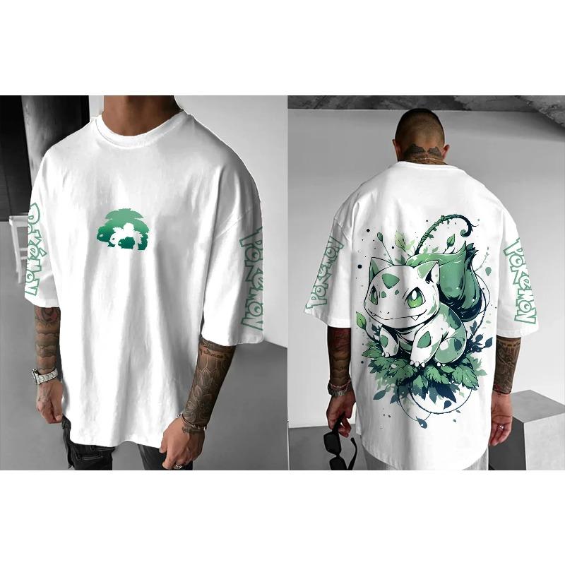 Peripherie Mimikyu Bisasam Kurzarm T-Shirt Sommer Herrenmode Atmungsaktiv Sport