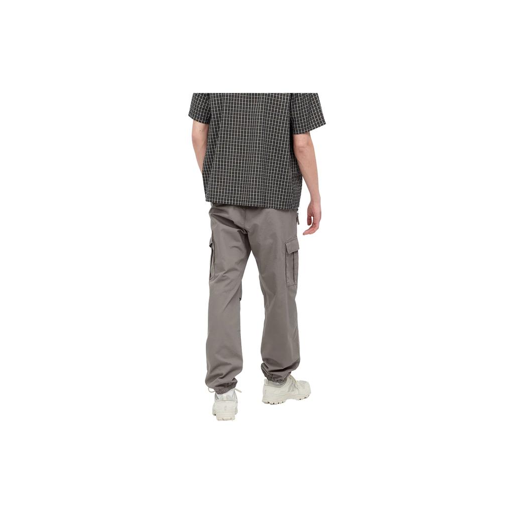 Carhartt WIP Solid Color Multi-Pocket Drawstring Cuffed Knit Sweatpants Men Bottoms I025932-0NU-02