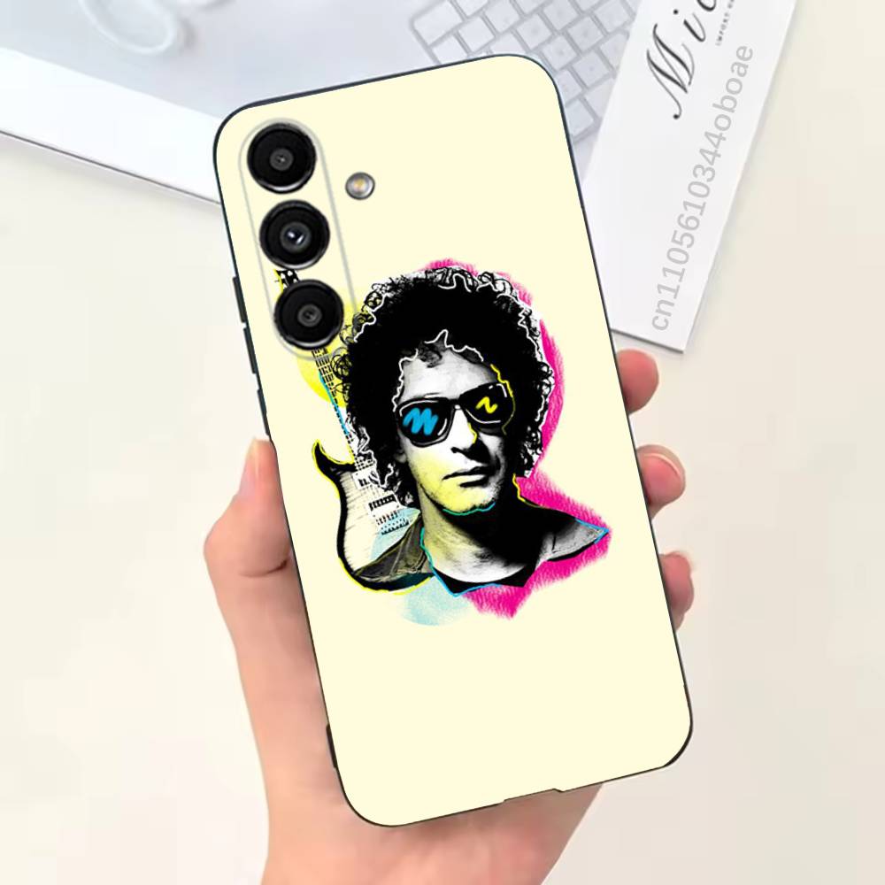 Singer G-Gustavo Cerati Phone Case For Samsung S25,24,21,22,23,20,S30,Ultra,Plus,Fe,Lite,Note,5G Black Cover