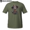 Creepy Scarecrow T-Shirt | Haunted Farm Claw Monster | Spooky Horror Tee