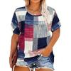 Women's T-shirt with Striped Pattern