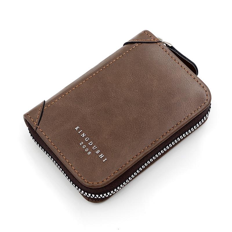 In Stock: 2023 Urban Minimalist PU Leather Card Holder - European & American Style