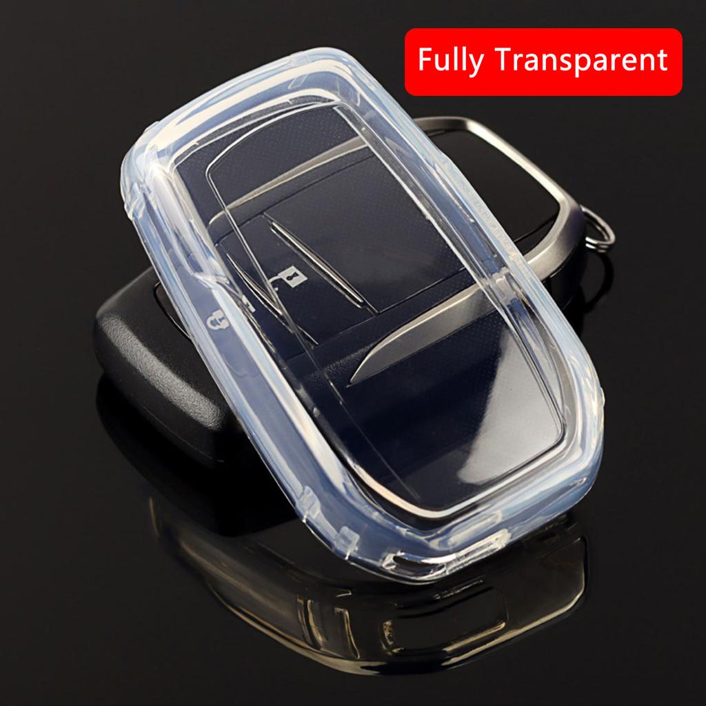 Klare transparente TPU Smart Key Hülle für Toyota Mirai Hilux Land Cruiser Lc200 Venza Sienna Tundra Zubehör