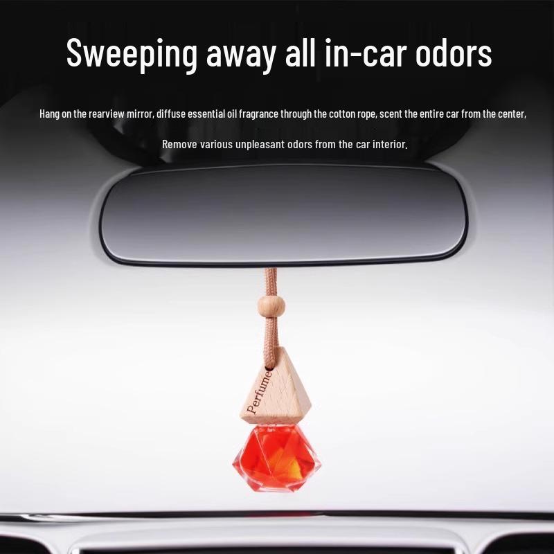 Aromatherapy Car Pendant: Long-lasting Fragrance Ornament for Men & Women