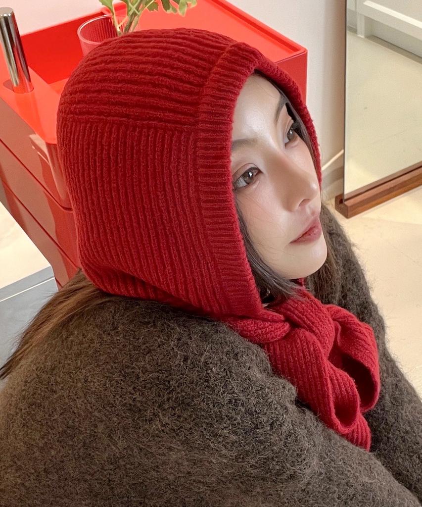 Maseumaluljeu Fuzzy Muffler Balaclava_5 Colors