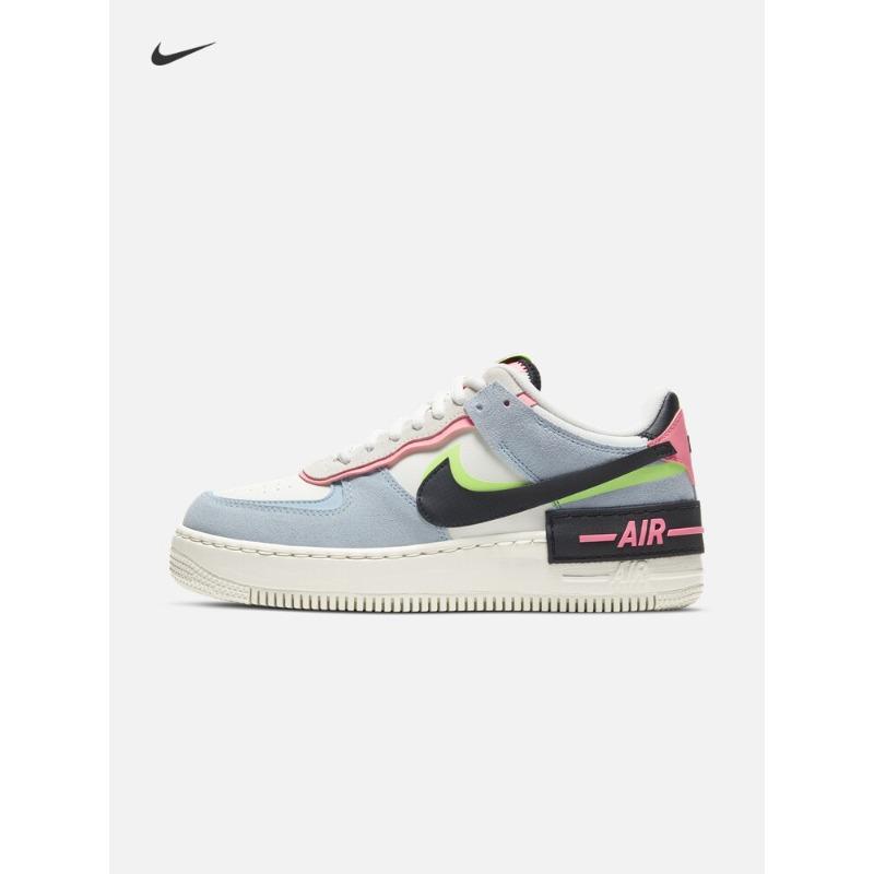 Nike Air Force One Women's Flat Running Shoes Spring New Collection NIKE AIR FORCE 1 SHADOW CU8591