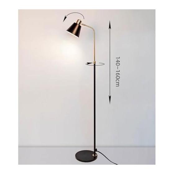 Floor Light, Scandinavian Indirect Lighting, E26 Base (Bulb Sold Separately) Floor Lamp, Color Adjustable, Stylish, Stand Light, Adjustable Angle,