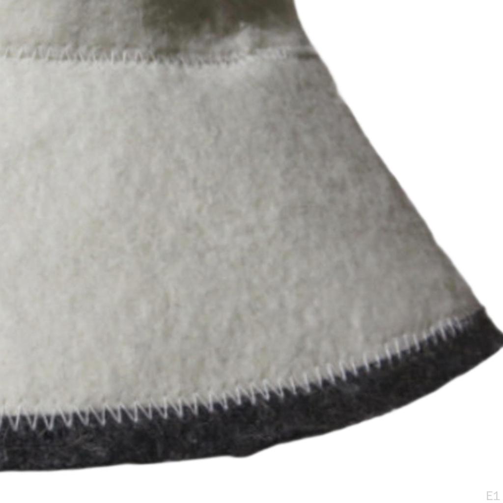 Keps för bastuhatt Värmebeständig filtduk Tillbehör Herr Dam