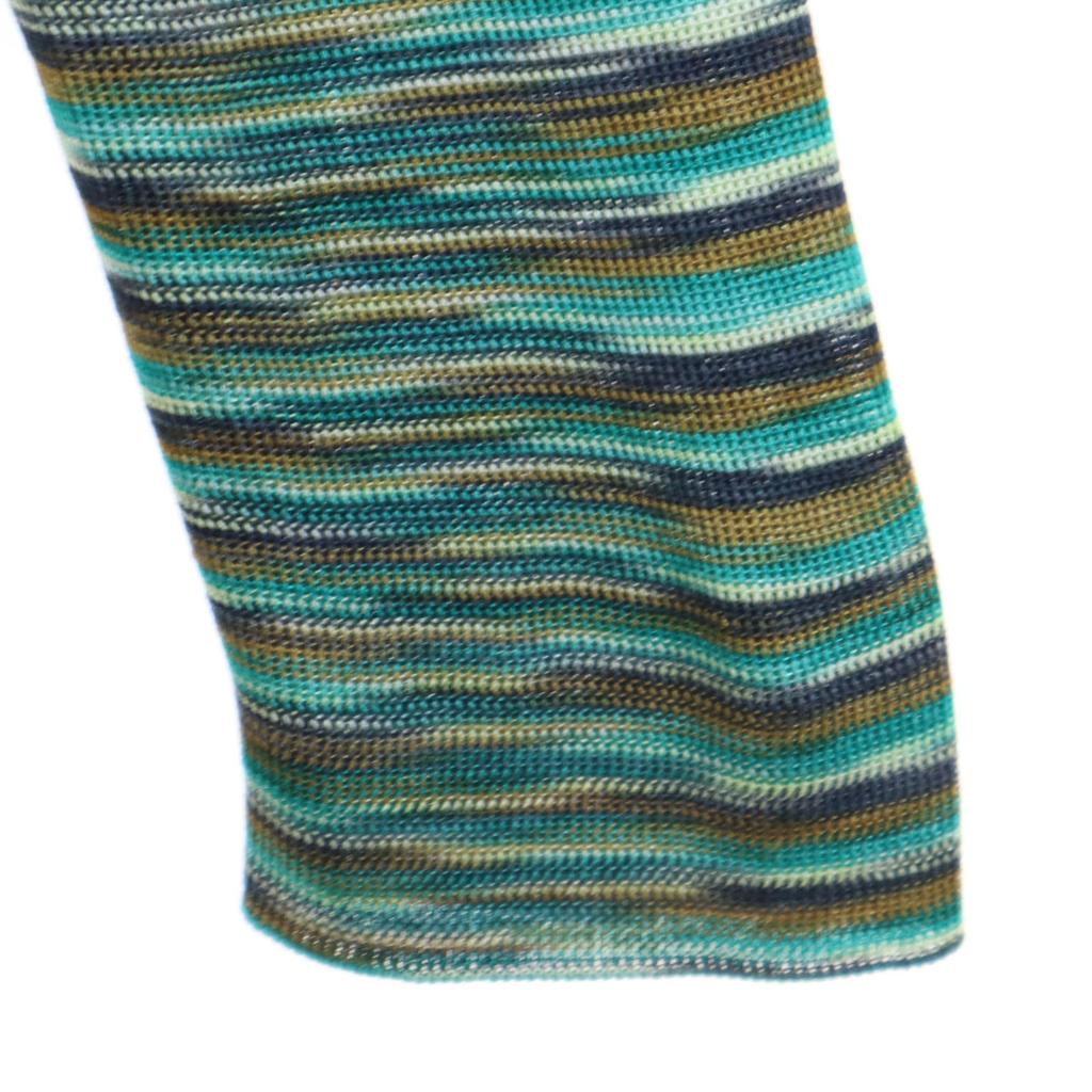 Missoni Made In Italy Overall Handle Long Sleeve Knit 40 Green Women Used