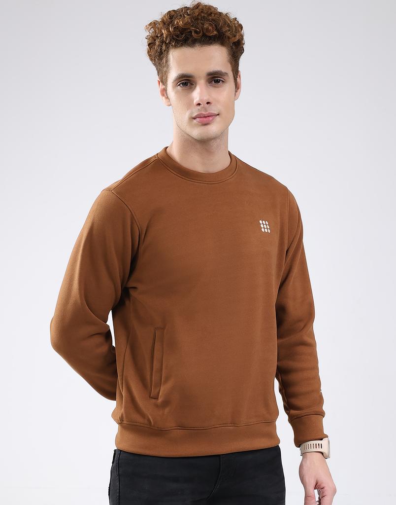Rock it Men's Round Neck Full Sleeve Sweatshirt