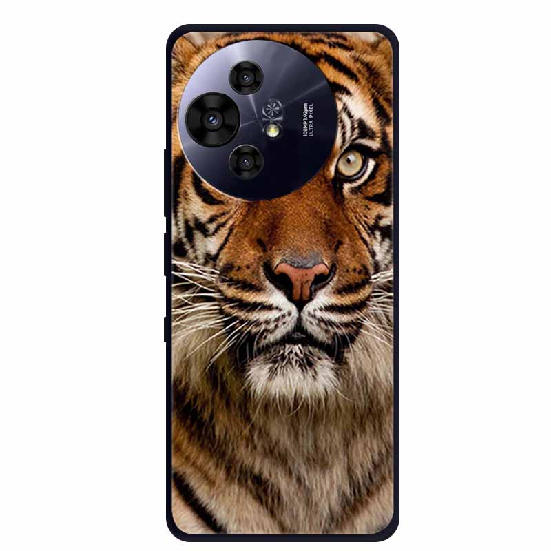 Pro pouzdro na telefon TCL 50 Pro NxtPaper Černé silikonové měkké TPU pouzdro Pro TCL 50 Pro NxtPaper 5G Zadní kryt Pouzdro 6.8" Coque Odolné proti nárazům