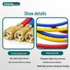 Toolsland 3-Meter AC Refrigerant Charging Hose
