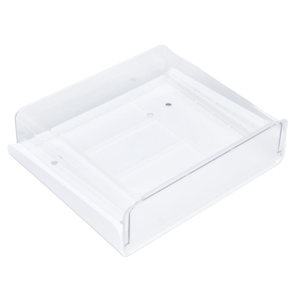 Acrylic Drawer Storage Concealed Acrylic Drawer Storage Holder with 3 Pastes for Home OfficeL