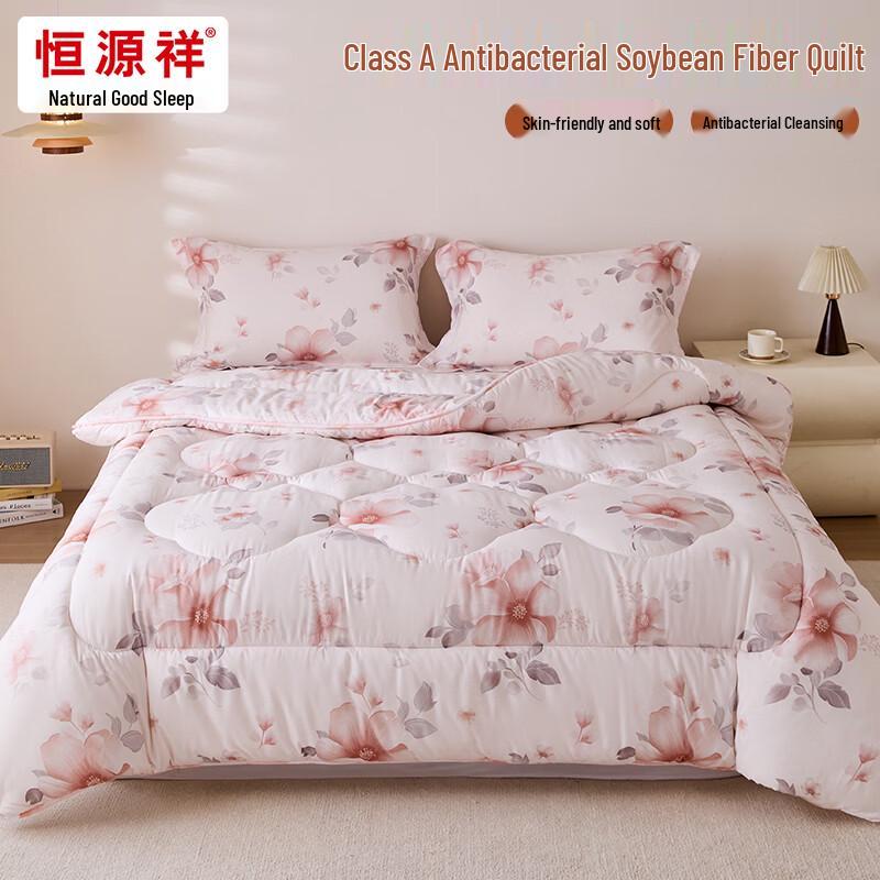 

Hengyuanxiang Class A Antibacterial Soybean Fiber Quilt, 5.5 Jin
