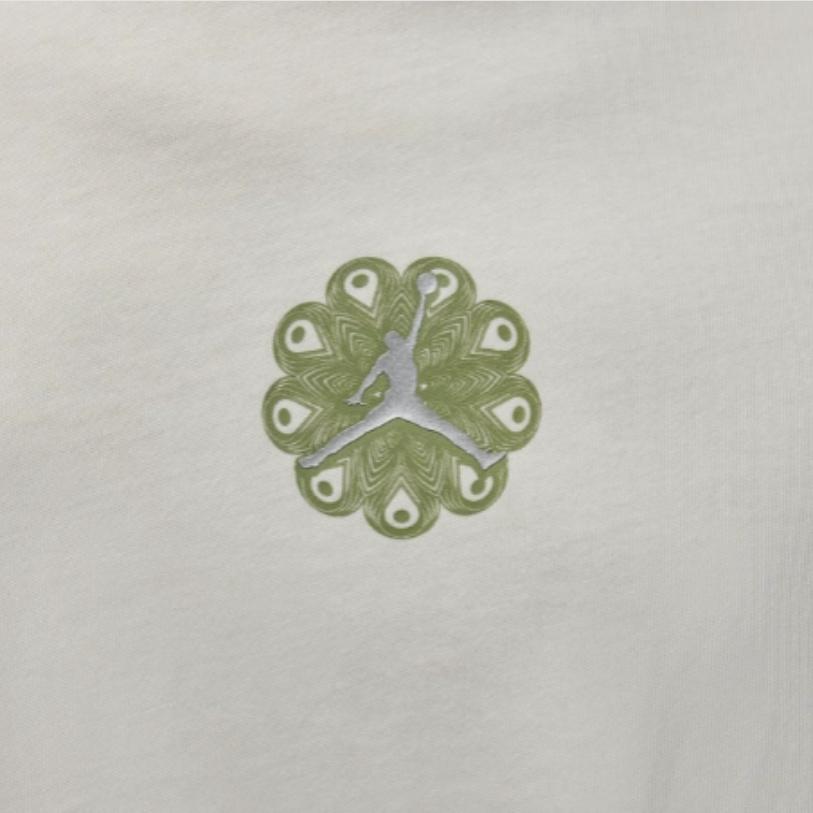 Jordan Details T Shirt Men's Sail White FZ6446-133