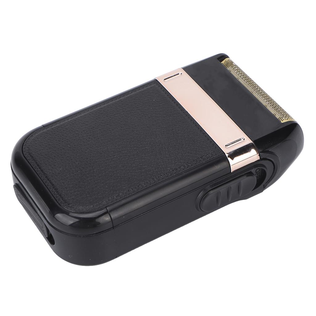 Electric Foil Shaver 2 in 1 Dual Purpose Low Noise Powerful Motor Stainless Steel Blade Portable Barber Shaver