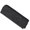 Pen Case Felt Storage Pencil Bag Thickened Flat Paint Brush DustProof Storage Tools(Light Gray )
