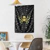 Spider Web Wall Decor Tapestry Art For Pet Memorial Birthdaywedding Party Backdrop Family Gift