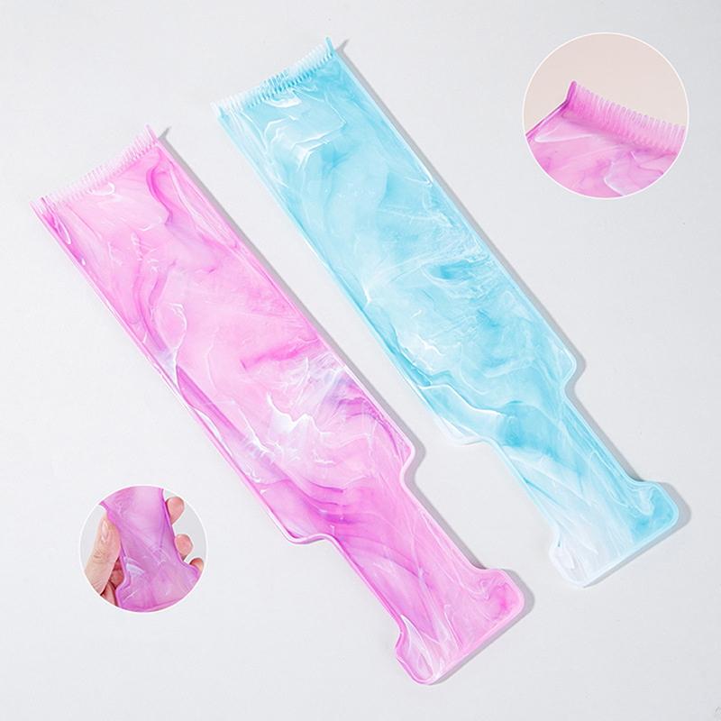 Hair Coloring Board Hairdressing Accessories Hair Coloring Dyeing Board Plate Portable Hair Dyeing Coloring Brush For Barber